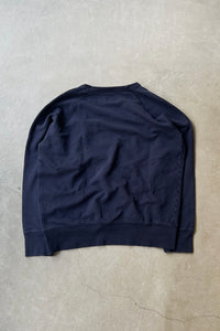 MADE IN PORTUGAL Y2K EARLY 00'S 初期 SWEATSHIRT / NAVY [SIZE: XL USED]