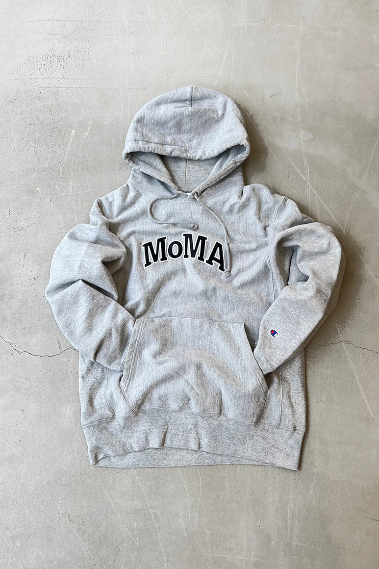 REVERSE WEAVE SWEAT HOODIE / GRAY [SIZE: M USED]