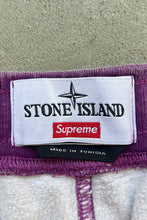 画像をギャラリービューアに読み込む, 22SS STRIPE SWEAT PANT / PURPLE [SIZE: S USED]
