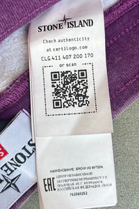 22SS STRIPE SWEAT PANT / PURPLE [SIZE: S USED]