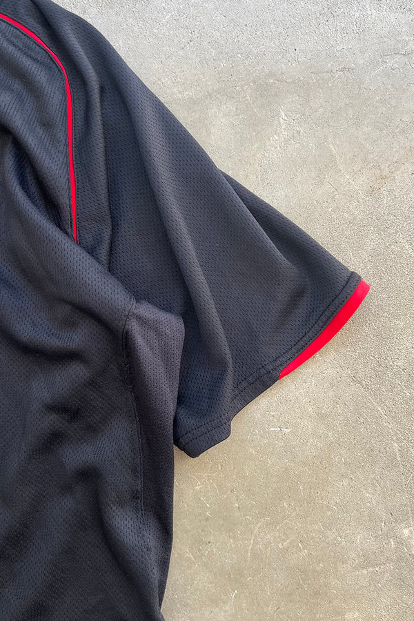 Y2K 07-08'S MANCHESTER UNITED FOOTBALL GAME SHIRT / BLACK [SIZE: M USED]