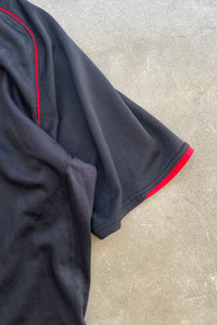 Y2K 07-08'S MANCHESTER UNITED FOOTBALL GAME SHIRT / BLACK [SIZE: M USED]