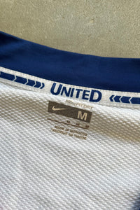 Y2K 07-08'S MANCHESTER UNITED NGUYEN FOOTBALL GAME SHIRT / WHITE [SIZE: M USED]