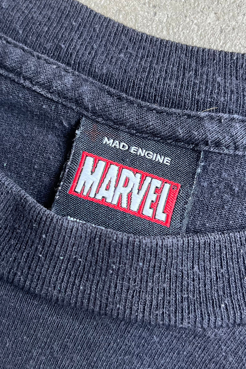 Y2K EARLY 00'S MARVEL MOVIE T-SHIRT / BLACK [SIZE: M USED]
