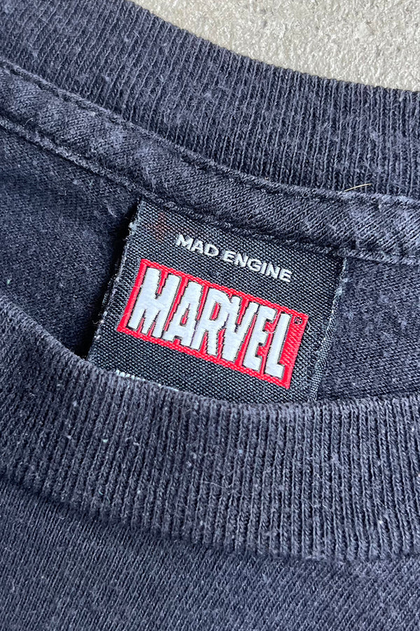 Y2K EARLY 00'S MARVEL MOVIE T-SHIRT / BLACK [SIZE: M USED]