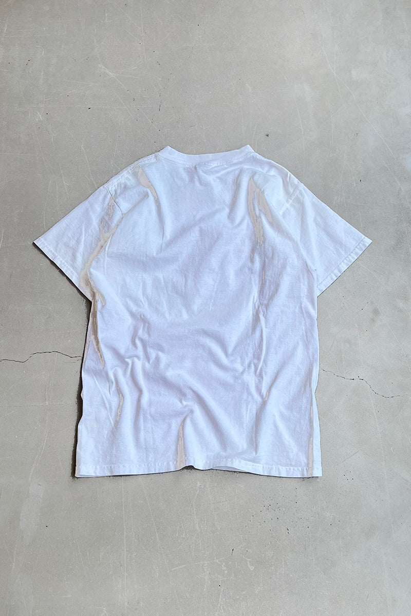 MADE IN USA 89'S TRONT SKYDOME PRINT T-SHIRT / WHITE [SIZE: M USED]