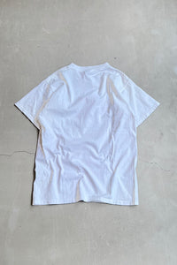 MADE IN USA 89'S TRONT SKYDOME PRINT T-SHIRT / WHITE [SIZE: M USED]