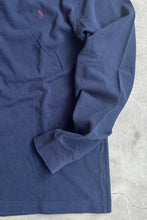 画像をギャラリービューアに読み込む, 90&#39;S ONE POINT LOGO L/S T-SHIRT  / NAVY [SIZE: M USED]
