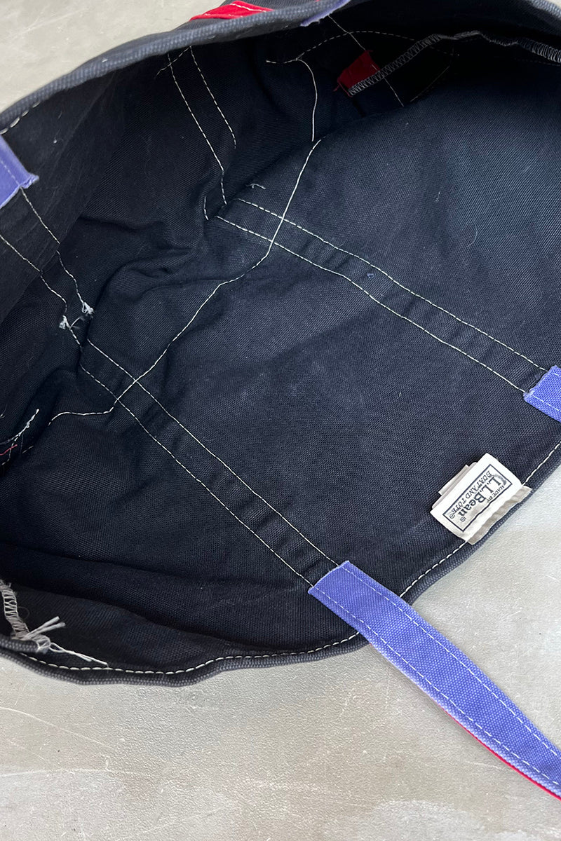 MADE IN USA 90'S BOAT AND TOTE BAG / BLACK [SIZE: ONE SIZE USED]