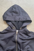 画像をギャラリービューアに読み込む, MADE IN PORTUGAL 14SS ZIP SWEAT HOODIE / BLACK [SIZE: S USED]

