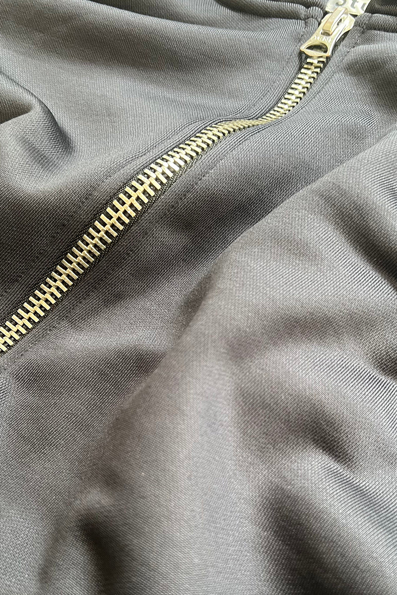 MADE IN PORTUGAL 14SS ZIP SWEAT HOODIE / BLACK [SIZE: S USED]