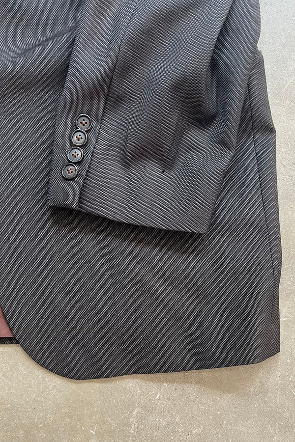 MADE IN USA 2B TAILORED JACKET / CHARCOAL	[SIZE: 42 USED]