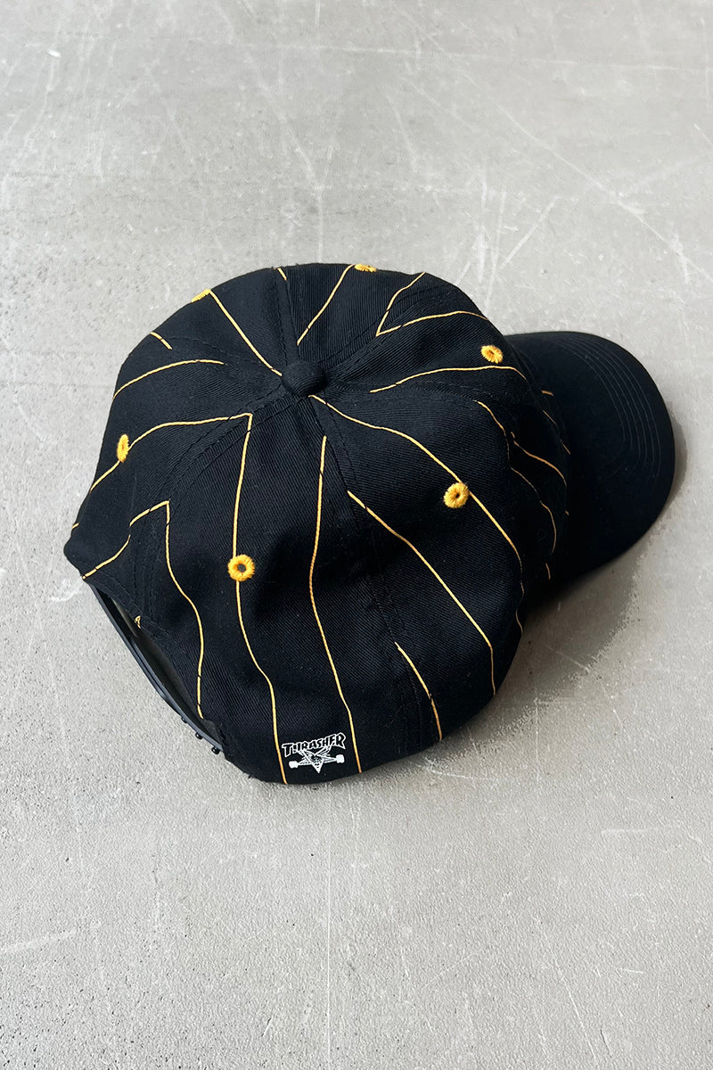 LOGO 6 PANEL CAP USA MODEL / BLACK [SIZE: ONE SIZE USED]