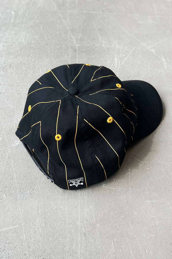 LOGO 6 PANEL CAP USA MODEL / BLACK [SIZE: ONE SIZE USED]