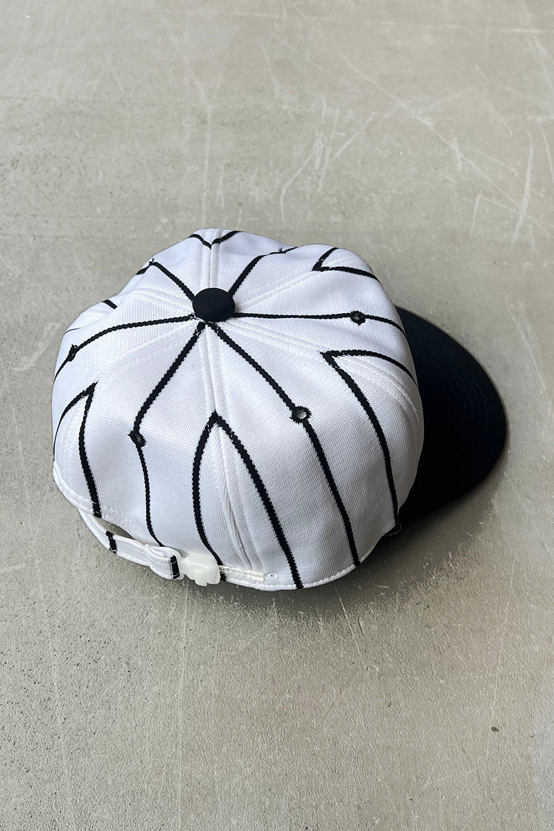 80'S 6 PANEL CAP / WHITE [SIZE: ONE SIZE USED]