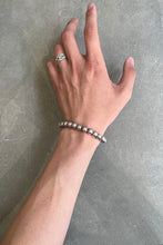 画像をギャラリービューアに読み込む, MADE IN MEXICO 925 SILVER BALL CHAIN BRACELET / SILVER  [SIZE: ONE SIZE USED]
