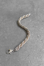 画像をギャラリービューアに読み込む, MADE IN ITALY 925 SILVER BRACELET / SILVER [SIZE: ONE SIZE USED]
