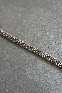 MADE IN ITALY 925 SILVER BRACELET / SILVER [SIZE: ONE SIZE USED]