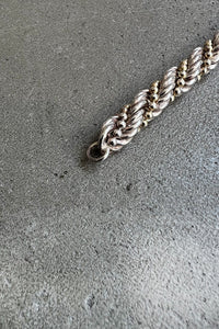 MADE IN ITALY 925 SILVER BRACELET / SILVER [SIZE: ONE SIZE USED]