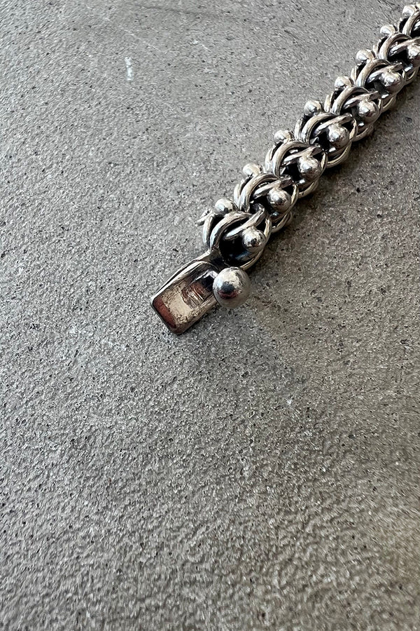 MADE IN MEXICO 925 BRACELET / SILVER [SIZE: ONE SIZE USED]
