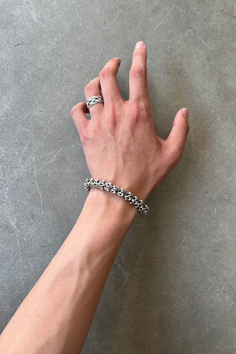 MADE IN MEXICO 925 BRACELET / SILVER [SIZE: ONE SIZE USED]