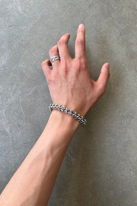 MADE IN MEXICO 925 BRACELET / SILVER  [SIZE: ONE SIZE USED]