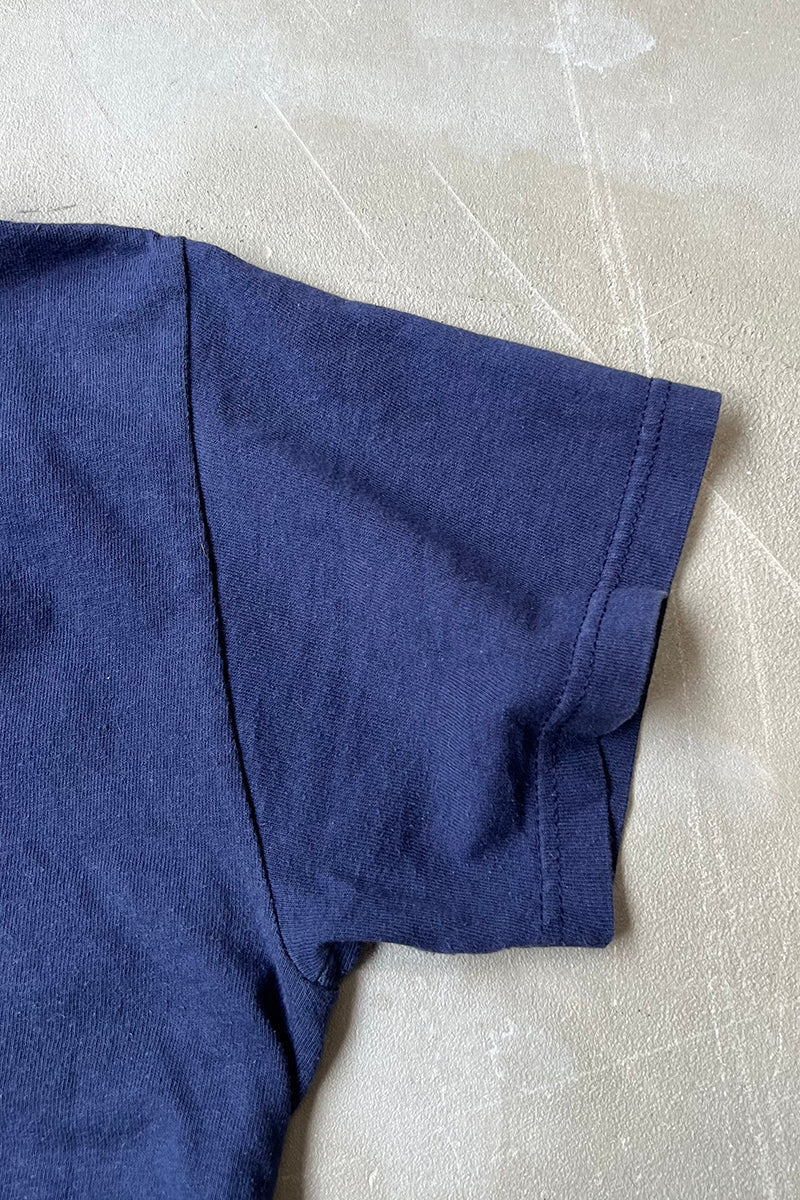 MADE IN MEXICO 90'S ILLUSIONS T-SHIRT / NAVY [SIZE: S USED]