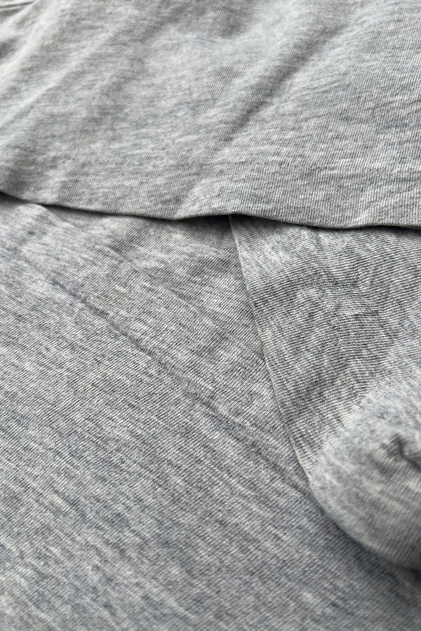 90s One-Point Logo T-Shirt / Gray [SIZE: L Used]