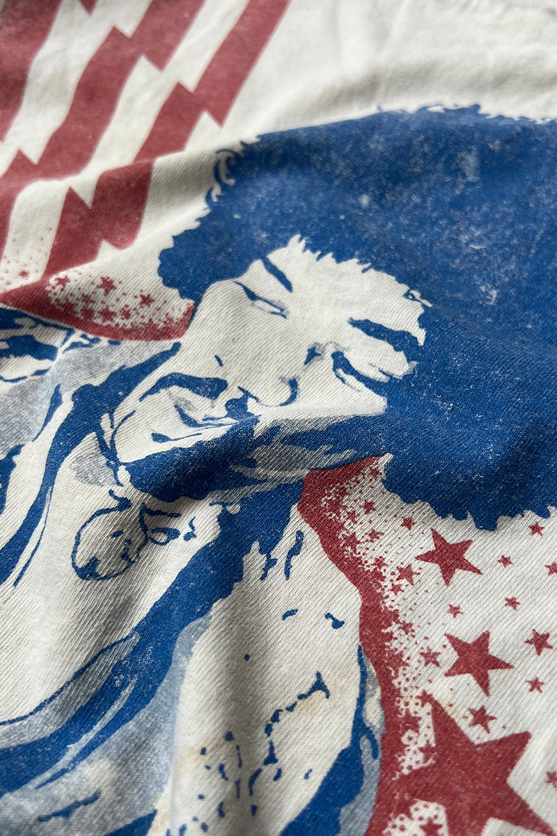MADE IN USA Y2K 06'S JIMI HENDRIX MUSIC T-SHIRT / WHITE [SIZE: M USED]