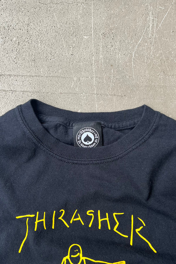 MARK GONZALES PRINT T-SHIRT US Model / BLACK [SIZE: S USED]