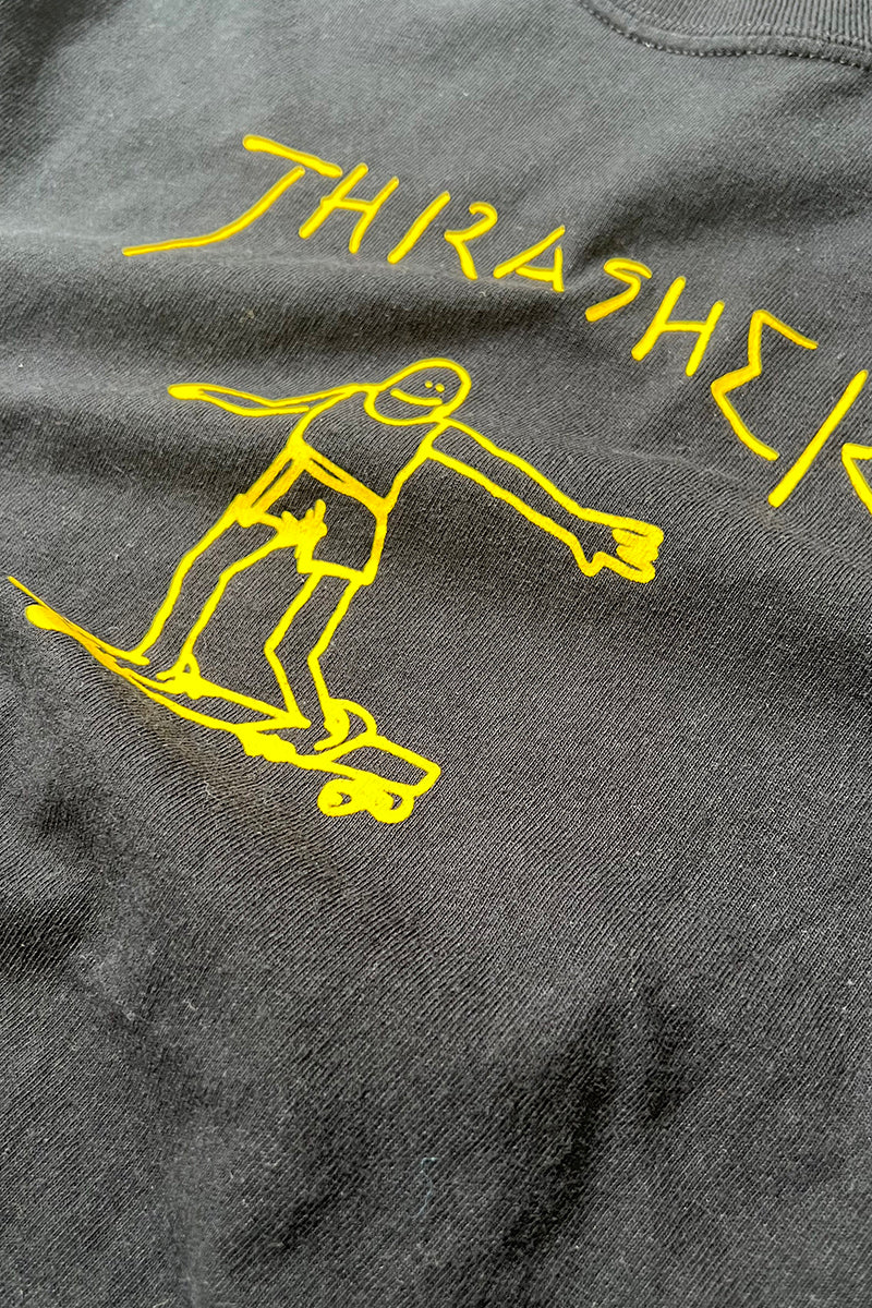 MARK GONZALES PRINT T-SHIRT US Model / BLACK [SIZE: S USED]