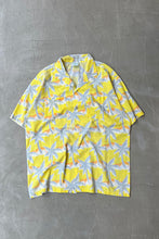 画像をギャラリービューアに読み込む, MADE IN USA 80&#39;S S/S PATTERN SHIRT / YELLOW [SIZE: L USED]
