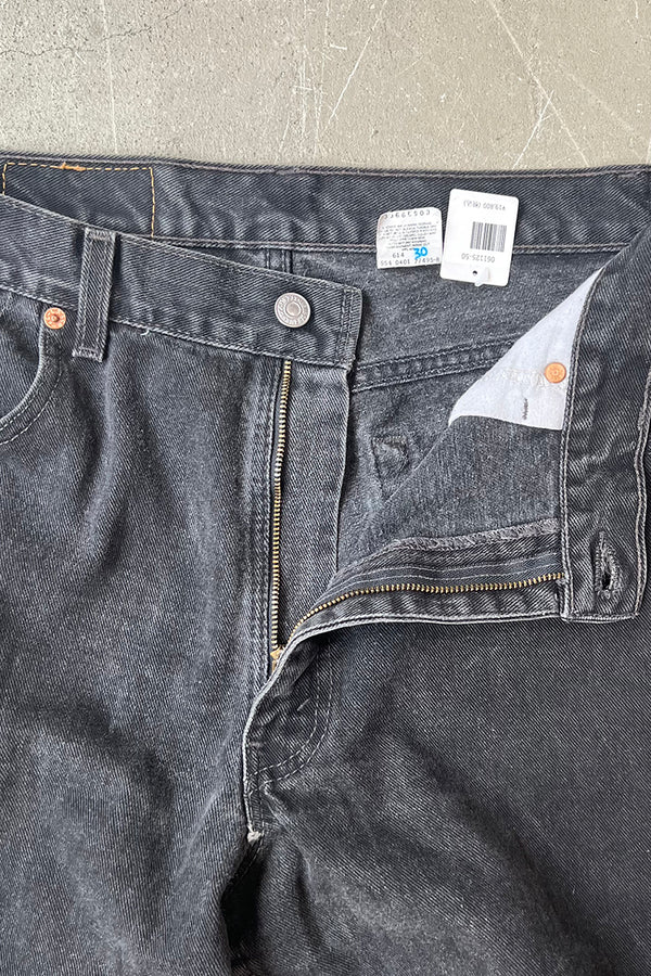 MADE IN USA 90'S 560 DENIM PANTS / SULFUR BLACK [SIZE: 34 USED]
