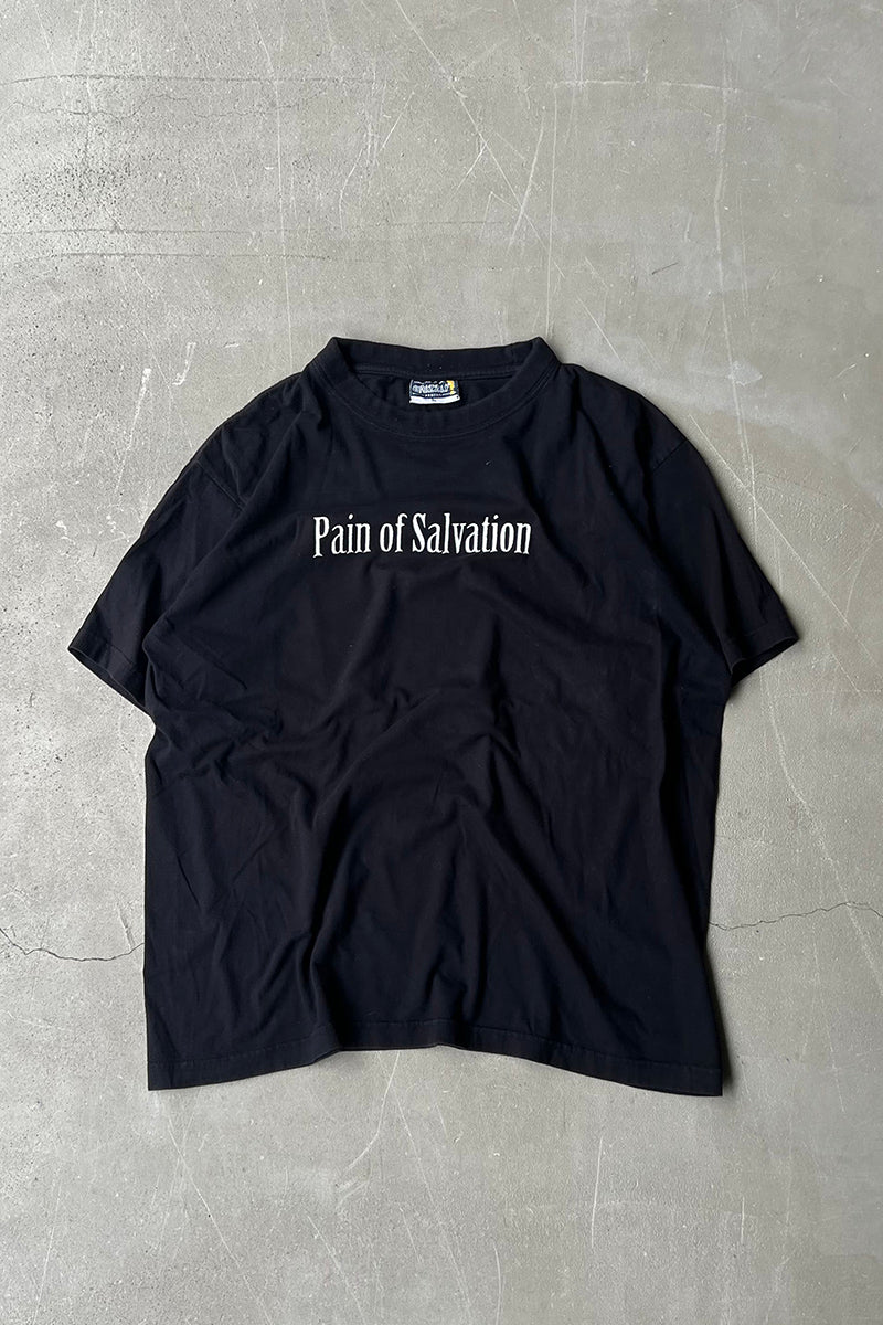 90'S PAIN OF SALVATION MUSIC T-SHIRT / BLACK [SIZE: XL USED]