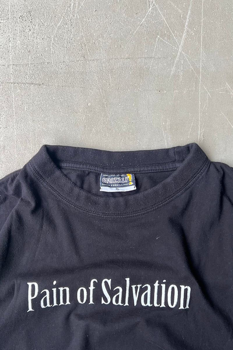 90'S PAIN OF SALVATION MUSIC T-SHIRT / BLACK [SIZE: XL USED]