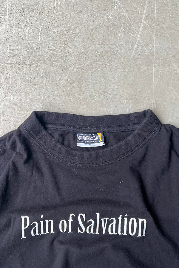 90'S PAIN OF SALVATION MUSIC T-SHIRT / BLACK [SIZE: XL USED]