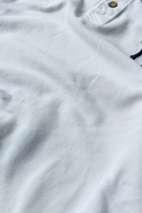 Y2K 01'S NY YANKEES S/S POLO SHIRT / WHITE [SIZE: L USED]