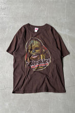 画像をギャラリービューアに読み込む, Y2K EARLY 00&#39;S WOOKIE PRINT MOVIE T-SHIRT  / BROWN [SIZE: L USED]
