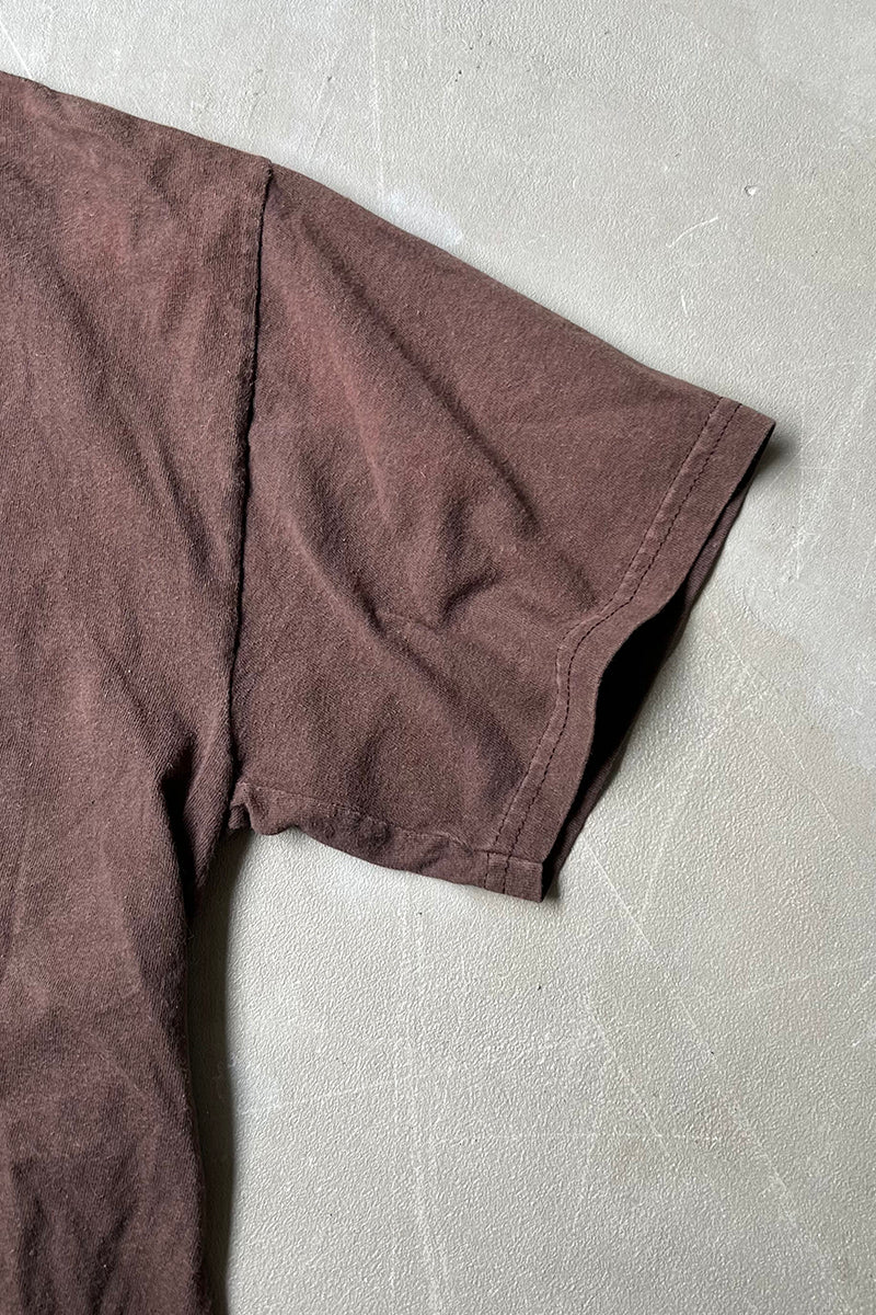 Y2K EARLY 00'S WOOKIE PRINT MOVIE T-SHIRT / BROWN [SIZE: L USED]