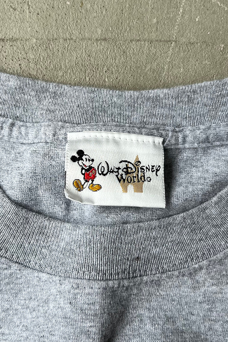 90'S MICKEY T-SHIRT / GRAY [SIZE: L USED]