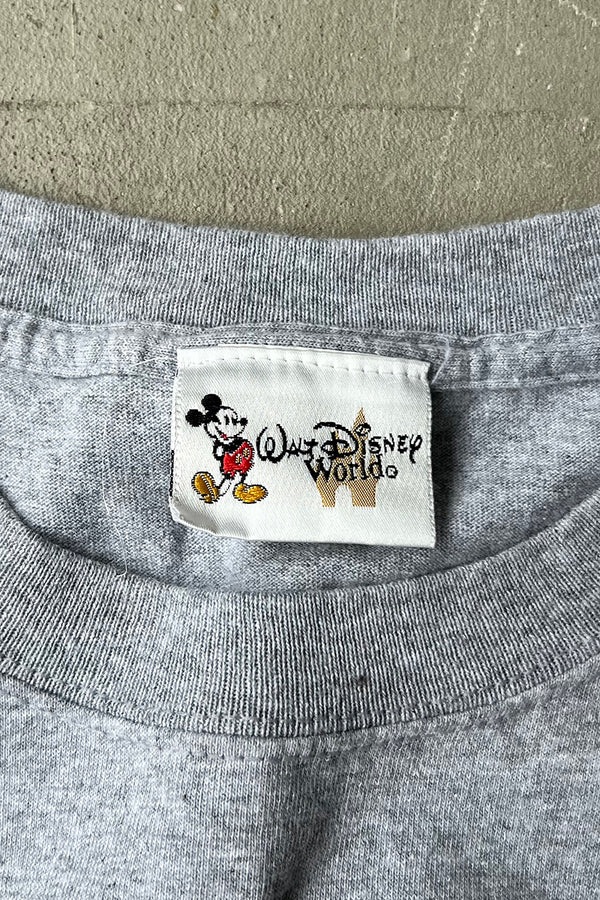 90'S MICKEY T-SHIRT / GRAY [SIZE: L USED]