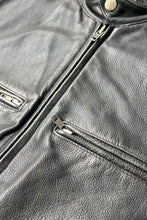 画像をギャラリービューアに読み込む, 90&#39;S-Y2K EARLY 00&#39;S LEATHER JACKET / BLACK [SIZE: S USED]
