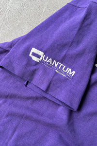 MADE IN USA 80'S APPLE ADVERTISING T-SHIRT / PURPLE [SIZE: M USED]