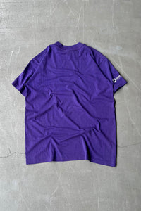 MADE IN USA 80'S APPLE ADVERTISING T-SHIRT / PURPLE [SIZE: M USED]