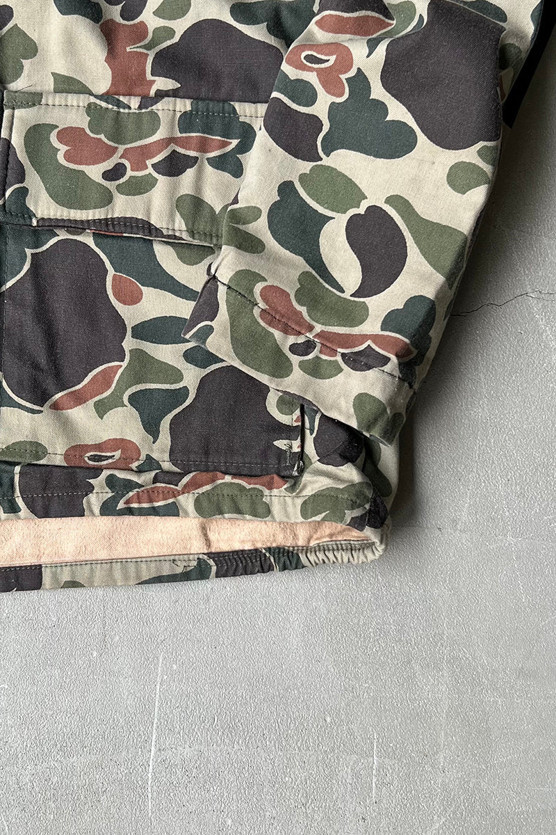 MADE IN USA 80'S ZIP HOODIE JACKET / CAMO [SIZE: M USED]
