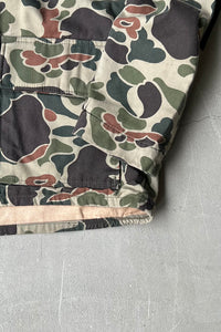 MADE IN USA 80'S ZIP HOODIE JACKET / CAMO [SIZE: M USED]