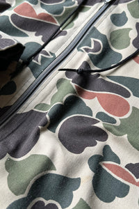 MADE IN USA 80'S ZIP HOODIE JACKET / CAMO [SIZE: M USED]