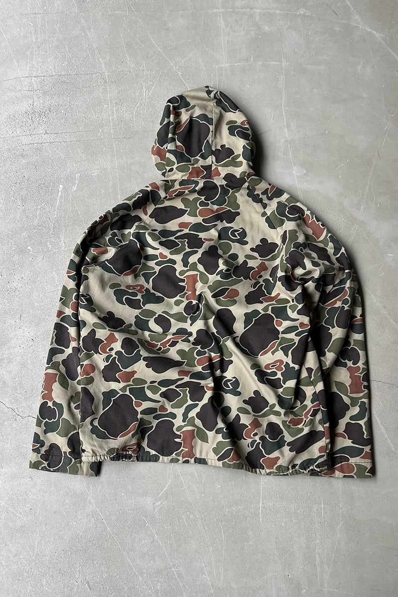 MADE IN USA 80'S ZIP HOODIE JACKET / CAMO [SIZE: M USED]