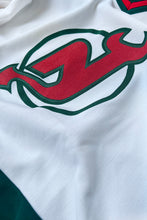 画像をギャラリービューアに読み込む, 90&#39;S HOCKEY DEVILS GAME SHIRT / WHITE [SIZE: L USED]
