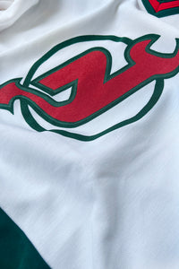 90'S HOCKEY DEVILS GAME SHIRT / WHITE [SIZE: L USED]